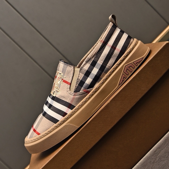 Burberry special material mesh loafers - Picture 6 of 9